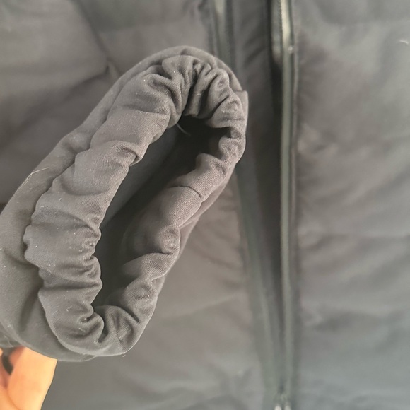 Women's Baltimore Ravens Cutter & Buck Black Full-Zip Hoodie Puffer Jacket NWT - Picture 9 of 11